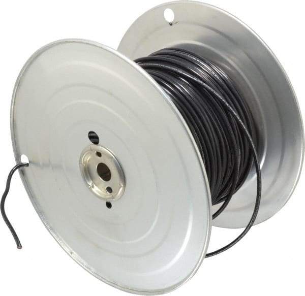 Southwire - 10 AWG, 105 Strand, Black Machine Tool Wire - PVC, Acid, Moisture and Oil Resistant, 500 Ft. Long - Americas Industrial Supply