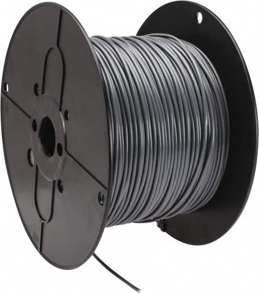 Southwire - 2 Conductor, 24 AWG Telephone Wire - 1,000 Ft., Copper Conductor, Beige, Gray and White PVC Jacket - Americas Industrial Supply