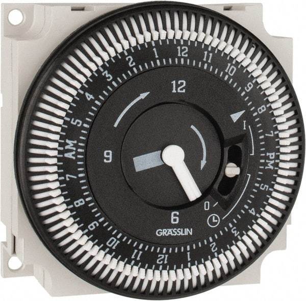Intermatic - 24 hr Indoor Analog Electromechanical Timer - 15 On/Off per min, 120 VAC, 50/60 Hz, - Americas Industrial Supply