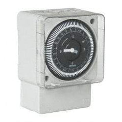 Intermatic - 24 hr Indoor Analog Electrical Timer - 24/120/240 VAC, 50/60 Hz, - Americas Industrial Supply