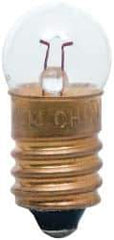 Value Collection - 0.741 Watt, 2.47 Volt, Incandescent Miniature & Specialty G3-1/2 Lamp - Miniature Screw Base, 0.01 to 0.999 Equivalent Range, Warm (1,000 to 3,000), Dimmable, 1" OAL - Americas Industrial Supply