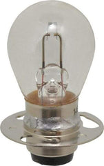 Value Collection - 18 Watt, 6.5 Volt, Incandescent Miniature & Specialty S8 Lamp - Double Contact Prefocus Base, 5 to 49 Equivalent Range, Warm (1,000 to 3,000), Dimmable, 2" OAL - Americas Industrial Supply