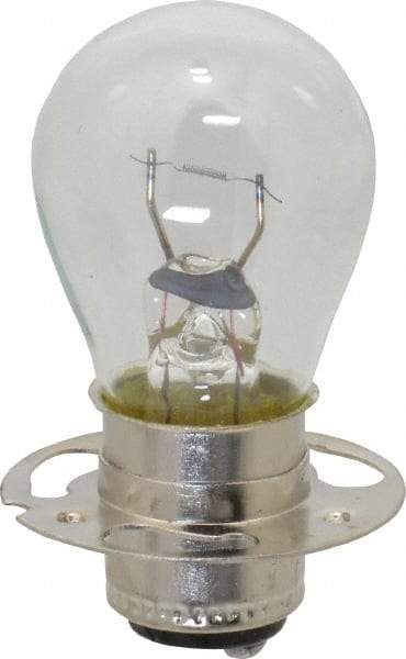 Value Collection - 18 Watt, 6.5 Volt, Incandescent Miniature & Specialty S8 Lamp - Double Contact Prefocus Base, 5 to 49 Equivalent Range, Warm (1,000 to 3,000), Dimmable, 2" OAL - Americas Industrial Supply