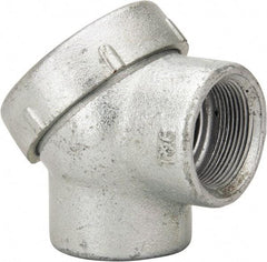 Thomas & Betts - 1-1/2" Trade, Iron Threaded Angled Rigid/Intermediate (IMC) Conduit Elbow - Noninsulated - Americas Industrial Supply