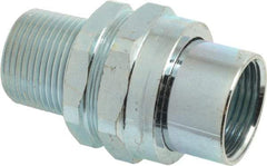 Thomas & Betts - 1" Trade, Steel Threaded Straight Rigid/Intermediate (IMC) Conduit Male Union - Noninsulated - Americas Industrial Supply