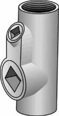 Thomas & Betts - 2-1/2" Trade, Malleable Iron Threaded Rigid/Intermediate (IMC) Conduit Sealing Fitting - Noninsulated - Americas Industrial Supply