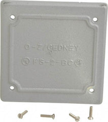 O-Z/Gedney - Electrical Outlet Box Iron Device Box - Americas Industrial Supply