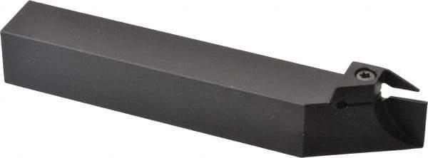 Kennametal - A4SC, Right Hand Cut, 1.063" Max Workpc Diam, A4C0155.. Insert, Indexable Cutoff Toolholder - 0.532 Max Depth of Cut, 19mm Shank Width, 19mm Shank Height, 127mm OAL - Americas Industrial Supply