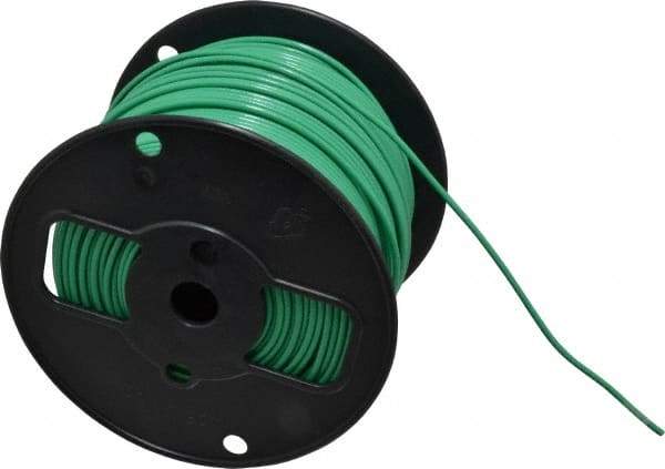 Southwire - THHN/THWN, 12 AWG, 20 Amp, 500' Long, Solid Core, 1 Strand Building Wire - Green, Thermoplastic Insulation - Americas Industrial Supply