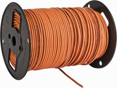 Southwire - THHN/THWN, 10 AWG, 30 Amp, 500' Long, Solid Core, 1 Strand Building Wire - Orange, Thermoplastic Insulation - Americas Industrial Supply