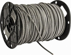 Southwire - THHN/THWN, 10 AWG, 30 Amp, 500' Long, Solid Core, 1 Strand Building Wire - Gray, Thermoplastic Insulation - Americas Industrial Supply