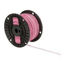 Southwire - THHN/THWN, 14 AWG, 15 Amp, 500' Long, Stranded Core, 19 Strand Building Wire - Pink, Thermoplastic Insulation - Americas Industrial Supply