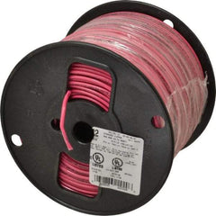 Southwire - THHN/THWN, 12 AWG, 20 Amp, 500' Long, Stranded Core, 19 Strand Building Wire - Red, Thermoplastic Insulation - Americas Industrial Supply