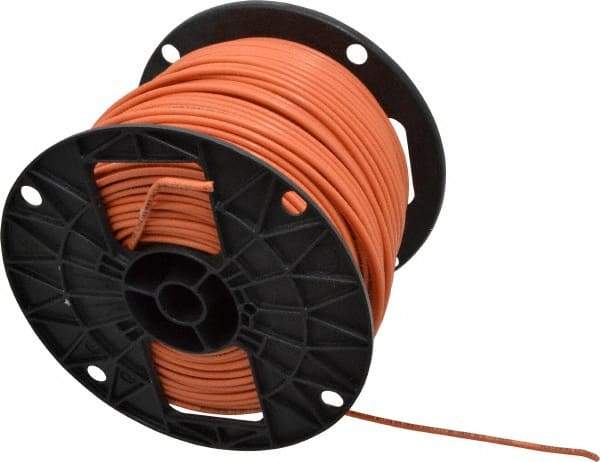 Southwire - THHN/THWN, 12 AWG, 20 Amp, 500' Long, Stranded Core, 19 Strand Building Wire - Orange, Thermoplastic Insulation - Americas Industrial Supply