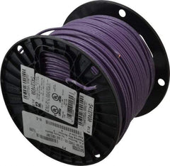 Southwire - THHN/THWN, 12 AWG, 20 Amp, 500' Long, Stranded Core, 19 Strand Building Wire - Purple, Thermoplastic Insulation - Americas Industrial Supply