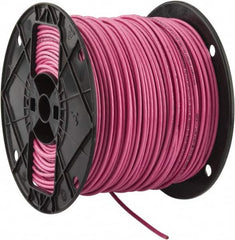 Southwire - THHN/THWN, 12 AWG, 20 Amp, 500' Long, Stranded Core, 19 Strand Building Wire - Pink, Thermoplastic Insulation - Americas Industrial Supply