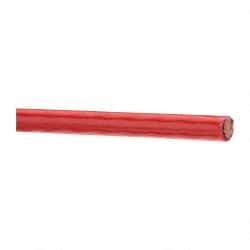 Southwire - THHN/THWN, 6 AWG, 55 Amp, 500' Long, Stranded Core, 19 Strand Building Wire - Red, Thermoplastic Insulation - Americas Industrial Supply