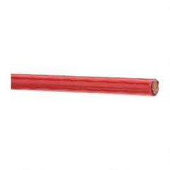 Southwire - THHN/THWN, 6 AWG, 55 Amp, 500' Long, Stranded Core, 19 Strand Building Wire - Red, Thermoplastic Insulation - Americas Industrial Supply