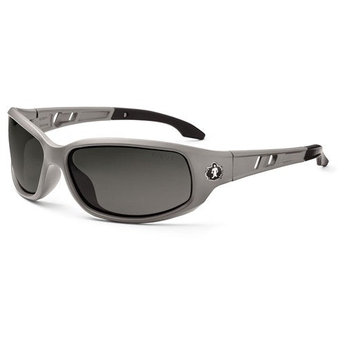 Valkyrie Smoke Lens Matte Gray Safety Glasses - Americas Industrial Supply