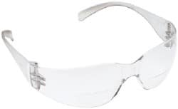 3M - +2.5, Clear Lenses, Anti-Fog, Framed Magnifying Safety Glasses - UV Protection, Clear Polycarbonate Frame, ANSI Z.87.1-2010 - Americas Industrial Supply