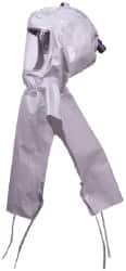 3M - Universal Size, PAPR Compatible Hood - Zytron 200, Gray, Compatible with S-855 Hood Assembly - Americas Industrial Supply