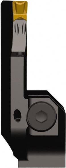 Seco - CFO, External, Left Hand, 0.71" Max Depth of Cut, 3mm Min Groove Width, Indexable Grooving Tool Holder - LC.. 1603.. Insert Compatibility, 1" Shank Height, 1" Shank Width, 6" OAL - Americas Industrial Supply