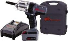 Ingersoll-Rand - 1/2" Drive 20 Volt Pistol Grip Cordless Impact Wrench & Ratchet - 1,900 RPM, 2,300 BPM, 1,100 Ft/Lb Torque, 1 Lithium-Ion Battery Included - Americas Industrial Supply