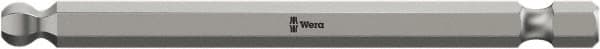 Wera - 5mm Hex Bit - 1/4" Hex Drive, 3-1/2" OAL - Americas Industrial Supply