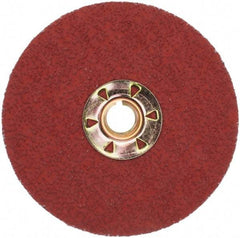 3M - 4-1/2" Diam 36 Grit Fiber Disc - Very Coarse Grade, Ceramic, 13,300 Max RPM, Series 987C - Americas Industrial Supply