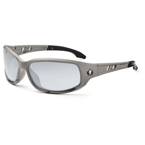 Valkyrie In/Outdoor Lens Matte Gray Safety Glasses - Americas Industrial Supply