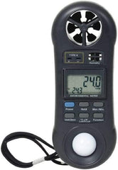 General - 0 to 3,000 Ft./Min Air Airflow Meter - 94°F Max - Americas Industrial Supply