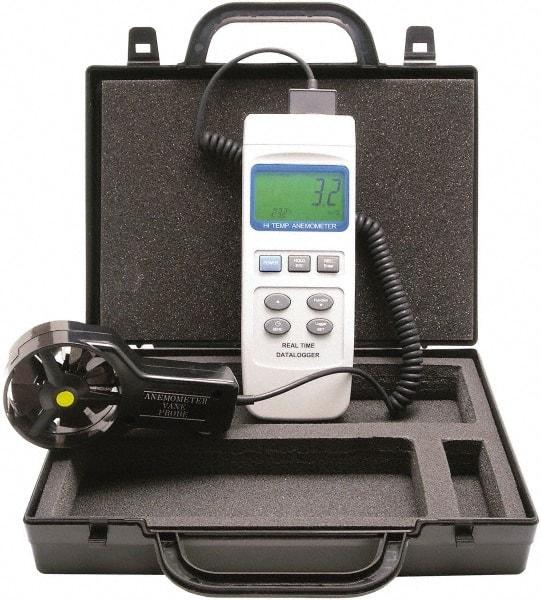 General - 0 to 16,000 Ft./Min Air Airflow Meter - 122°F Max - Americas Industrial Supply