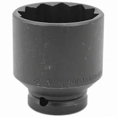 SK - Impact Socket - 3/4"DR 12PT 2-3/16" THIN WALL IMPACT SOCKET - Americas Industrial Supply