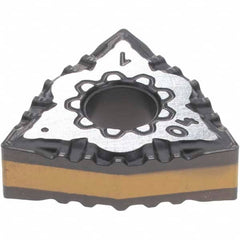 Iscar - WNMG431 F3P Grade IC8250 Carbide Turning Insert - TiCN/Al2O3/TiN Finish, 80° Trigon, 1/2" Inscr Circle, 3/16" Thick, 1/64" Corner Radius - Americas Industrial Supply