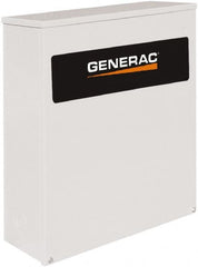 Generac Power - 3 Phase, 120/208 Input Volt, 400 Amp, Automatic Transfer Switch - 3R NEMA Rated, Aluminum, 24 Inch Wide x 10 Inch Deep x 36.1 Inch High, Automatic Exerciser, Electrically Operated - Americas Industrial Supply