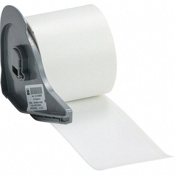 Brady - 2" Wide, White Vinyl Labels - For BMP71 Label Printer - Americas Industrial Supply