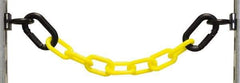 PRO-SAFE - 10' Long Polyethylene Carabiner Loading Dock Kit - Yellow, Black - Americas Industrial Supply