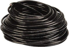 Southwire - THHN/THWN, 6 AWG, 55 Amp, 100' Long, Stranded Core, 19 Strand Building Wire - Black, Thermoplastic Insulation - Americas Industrial Supply