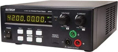 Extech - 160 Watt, 10 Amp, 120 VAC Input, 42 VDC Output, Benchtop Power Supply - 1 Output, LED Display - Americas Industrial Supply