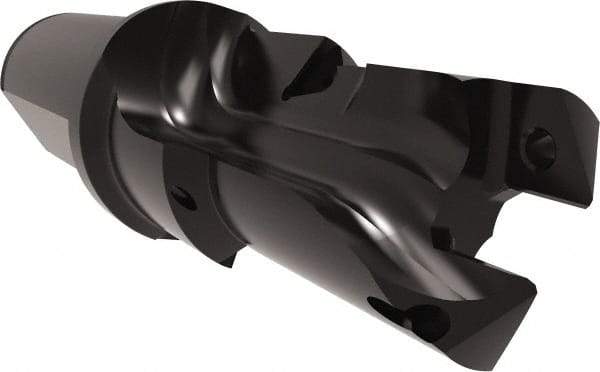 Allied Machine and Engineering - 29 to 32mm Diam, Straight Shank, 31.75mm Body Shank Diam, Combo Chamfer and Countersink Drill - TCMT 16T304 Insert, 132.95mm OAL - Americas Industrial Supply