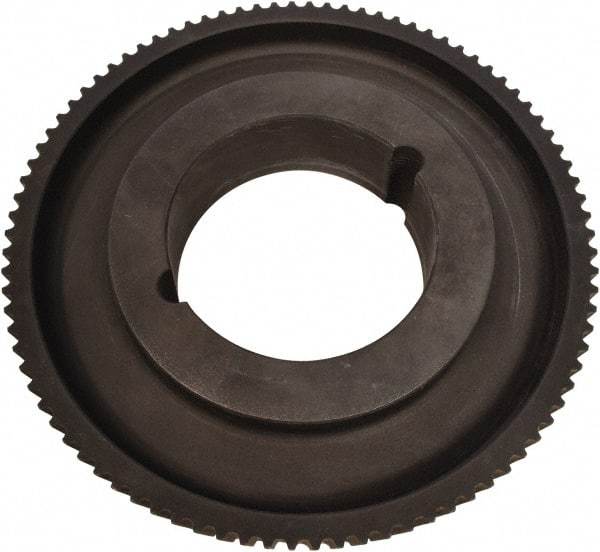 Continental ContiTech - 34 Tooth, 71" Inside x 84.98" Outside Diam, Synchronous Belt Drive Sprocket Timing Belt Pulley - 0.472" Belt Width, 8" Pitch Diam, Steel, 1610TL Bushing - Americas Industrial Supply