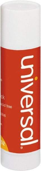 UNIVERSAL - 1.30 oz Stick Clear All Purpose Glue - Bonds to Paper, Cardboard & Fabric - Americas Industrial Supply