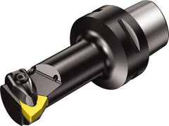 Sandvik Coromant - Left Hand Cut, Size C4, WNMG 432 Insert Compatiblity, Modular Turning & Profiling Cutting Unit Head - 17mm Ctr to Cutting Edge, 90mm Head Length, Through Coolant, Series T-Max P - Americas Industrial Supply