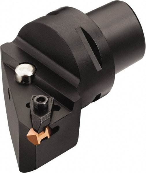 Sandvik Coromant - Cx-TLSL Insert, 2.559" Head Length, Modular Grooving Blade Holder Head - Left Hand Cut, System Size C6, Through Coolant, Series Top Lok - Americas Industrial Supply