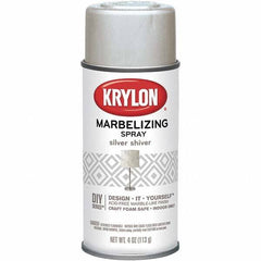 Krylon - Silver Shiver, Textured, Craft Paint Spray Paint - 4 oz Container - Americas Industrial Supply