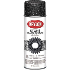 Krylon - Obsidian, Textured, Craft Paint Spray Paint - 12 oz Container - Americas Industrial Supply