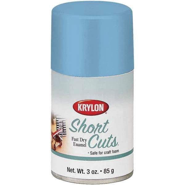 Krylon - Turquoise, Gloss, Enamel Spray Paint - 3 oz Container - Americas Industrial Supply