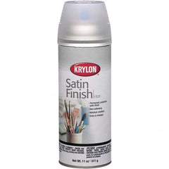 Krylon - Clear, Satin, Craft Paint Spray Paint - 11 oz Container - Americas Industrial Supply