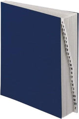 Pendaflex - 8-1/2 x 11", Letter Size, Dark Blue, A-Z Indexed Expanding Files - Americas Industrial Supply