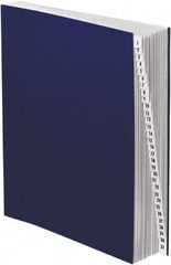 Pendaflex - 8-1/2 x 11", Letter Size, Dark Blue, Indexed Sorters - Americas Industrial Supply